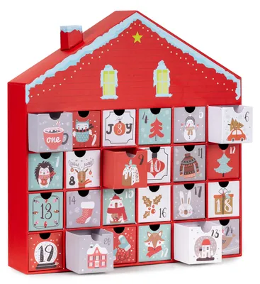 Productafbeelding van Adventskalender | 24 Delig | Papier | Kerstboom