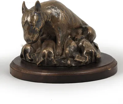 Image de Bulldog IV - statuette de chien, figurine de bureau, trophée pour exposition canine de la marque Art-Dog