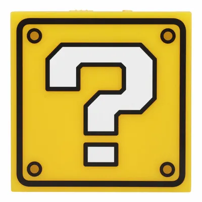 Produktbild von Paladone Mario Lampe Fragezeichenblock Von Super 19 Cm Gelb  Gelb One Size