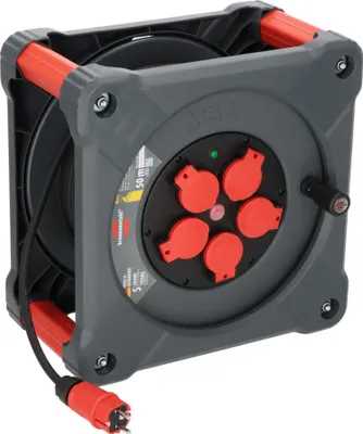 Produktbild von Brennenstuhl Professional Baustellen-Kabeltrommel KA 5100 5 IP44, 50m H07RN-F 3G1,5