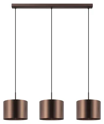 Produktbild von EGLO Saganto 1, Flexible Halterung, Braun, Kupfer, Braun, Kupfer, Kunststoff, Stahl, Kunststoff, Drinnen