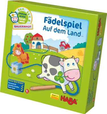 Image de Haba Jeu d'enfilage à la campagne