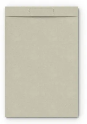 Produktbild von Mineralguss-Duschwanne extra flach VORTEX Schieferoptik Beige 80x100 cm