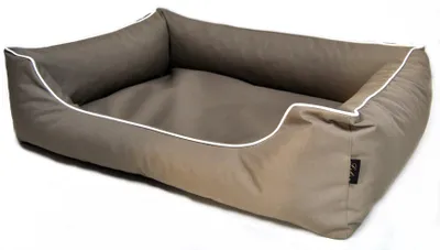 Produktbild von Lebon Hundebett Paula eckig dunkelbeige