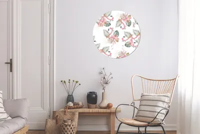 Produktbild von MuchoWow® - Wand Kreis - Wandbild - Schlafzimmer - Aluminium Bild - Kinderzimmer - Wohnzimmer Dekoration - Wandschmuck