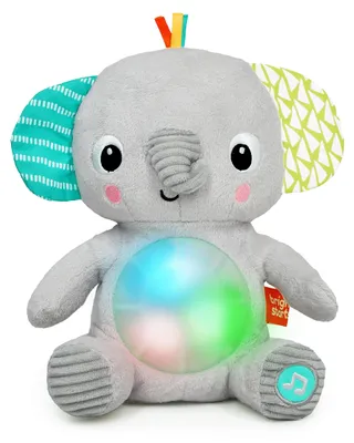Produktbild von Bright Starts, Hug-a-Bye Baby Kuscheltier Elephant mit Lichtern, Melodien, unter