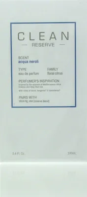 Produktbild von Clean Clean Reserve Eau de Parfum 100 ml