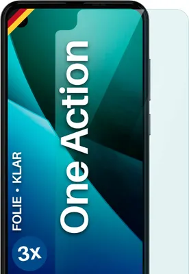 Produktbild von moex® 3x Schutzfolie kompatibel mit Motorola One Action - Displayschutzfolie dünn Folie, Klar