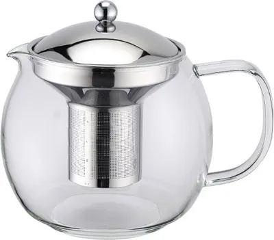 Produktbild von Teekanne mit Teefilter, 1,5 Liter - Weis