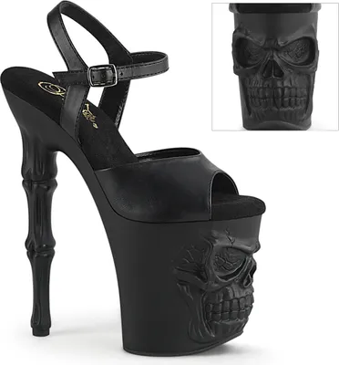 Produktbild von RAPTURE-809 Damen Sandale von Pleaser, Schwarz EU 40, US 10