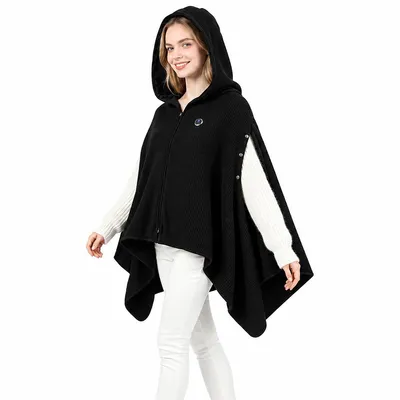 Produktbild von USB Heizponcho mit Kapuze, beheizbarer Schulterumhang mit 3 Temperaturstufen, Graphen-Wärmedecke für Büro und Zuhause