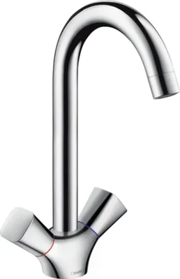 Produktbild von Hansgrohe Logis Zweigriff Spültischarmatur Chrom