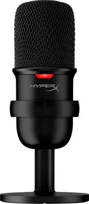 Immagine prodotto di HyperX SoloCast – Microfono USB (nero) Venduto come Grado B 0196188049495