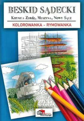 Productafbeelding van Beskid Sądecki. Krynica Zdrój, Muszyna, Nowy Sącz. Malvorlage - Kinderreim für Kinder