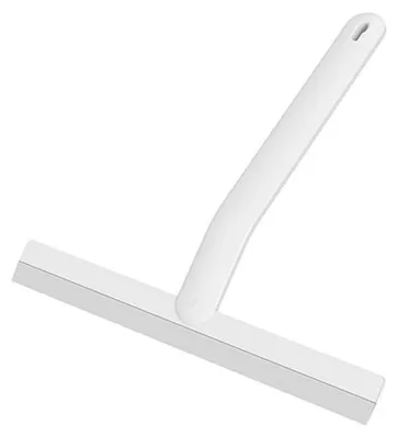 Immagine prodotto di Spazzola per vetri con gancio, 25 cm, nera/bianca, in silicone, antiscivolo