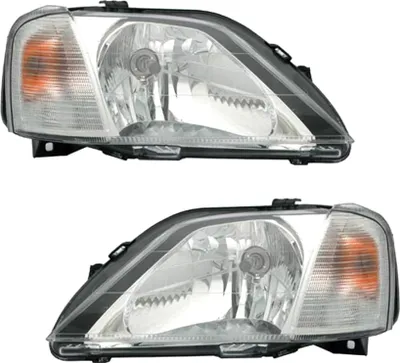 Produktbild von Scheinwerfer Set für Dacia Logan 9/04-7/08 H4 Halogen Frontscheinwerfer