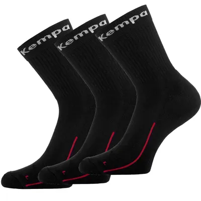 Produktbild von Kempa Team Classic Socke (3 Paar) - Größe: 36-40, schwarz/weiß, 200353602