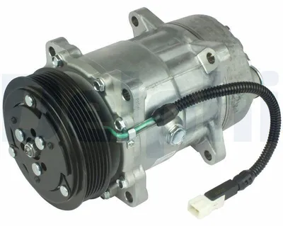 Produktbild von DELPHI TSP0159031 Sanden SD7V16 Klimaanlage Klimakompressor PAG 46 passend für PEUGEOT 206 Schrägheck (2A/C) 206 SW (2E/K) 306 Schrägheck für CITROËN