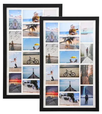 Image de Ensemble de 2 cadres photo multifonctionnels pour la décoration murale