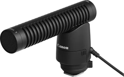 Obrázek produktu pro Canon 1429C001, Digitální kamerový mikrofon, -42 dB, 50 - 16000 Hz, 550 ohm, Kabel, 3,5 mm (1/8")