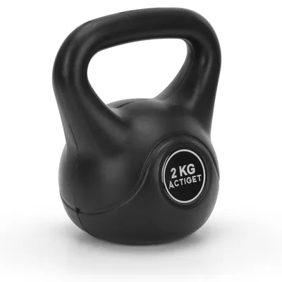 Productafbeelding van Kettlebell | Kettle Bell | Zwart | 2 kg