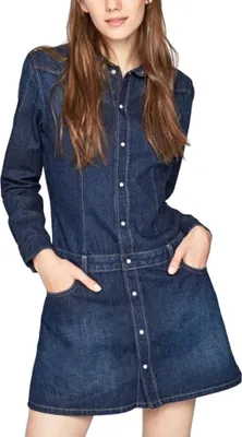 Produktbild von Pepe Jeans Damen Susanna Denim Kleid XS