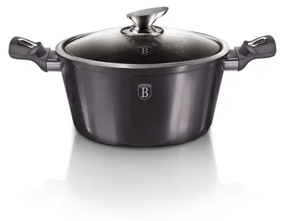 Produktbild von Berlingerhaus Marmorbeschichtetes 18-teiliges Kochgeschirr-Set Carbon PRO Line BH-6887