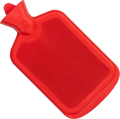 Productafbeelding van Rubberen warmwaterkruik, herbruikbare en BPA-vrije warmtertas voor warmtekompres, bedverwarming en voetwarmers, therapie-ontlastingspad