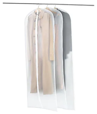 Obrázek produktu pro Obal na oblečení, rozměry 60 x 180 cm, se zipem, 3 kusy
