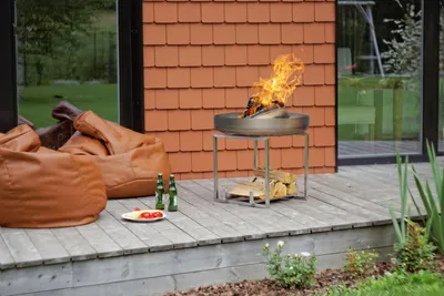 Produktbild von Feuerschale Nagliai aus Edelstahl, Größe M SvenskaV