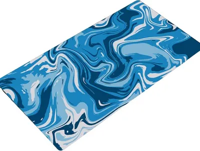 Image de INF Tapis de souris avec surface imperméable Bleu M