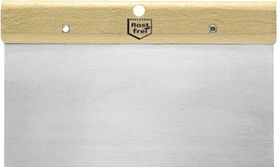 Produktbild von Japanspachtel rostfrei mit Holzgriffleiste Breite 300 mm