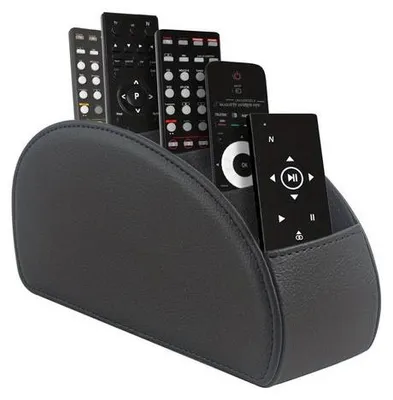 Produktbild von Afstandsbedienungsbefestigung - Beutel für Fernbedienungen - 5 Fächer - Große Kapazität - Ideal für Fernbedienungen von Fernseher, DVD-Player, 4K TV Stick und Blu-ray-Player