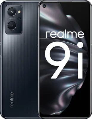 Produktbild von realme 9i, 16,8 cm (6.6"), 4 GB, 64 GB, 50 MP, Android 11, Schwarz