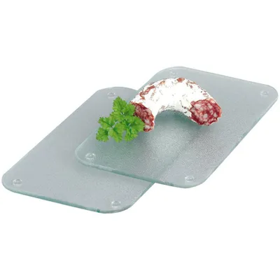Zdjęcie produktu dla Zeller Present 26204, Prostokątny, Szkło hartowane, Silikon, Półprzezroczysty, 240 °C, 250 mm, 150 mm