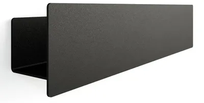 Zdjęcie produktu dla Półka pod prysznic SHEA, 50 cm – montaż bez wiercenia, wykonana ze stali nierdzewnej | Czarna | Metalbude