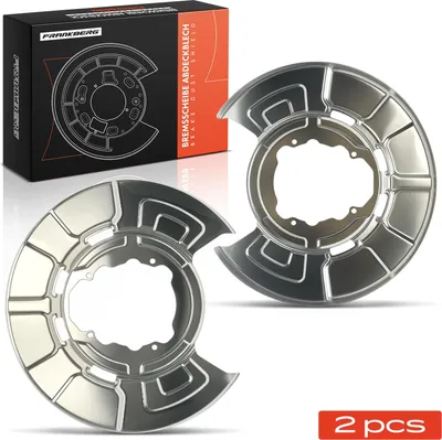 Image de Frankberg 2x tôle d'ancrage disque de frein essieu arrière gauche droite pour BMW X5 F15 X6 E71 E72 M50d