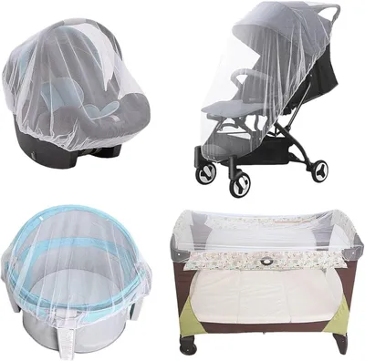 Productafbeelding van Ademend muggennet voor kinderwagen