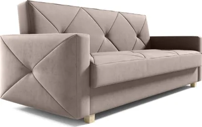 Produktbild von Schlafsofa Pretoria beige - Couch mit Schlaffunktion und Bettkasten, Wohnzimmermöbel, Schlafsofa, Bettsofa Wohnzimmerset,