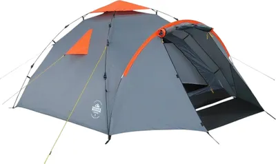 Image de Copie de Pop-Up tente familiale 3 personnes Camping Festival Gris #1