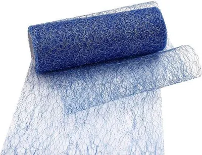 Produktbild von Gold und Silber Deko-Tischläufer, Tischläufer Kerzenständer, Tischläufer für Hochzeit, Fleece Tischläufer für Party, Weihnachten, Hochzeit (blau, 15 x 90 cm)