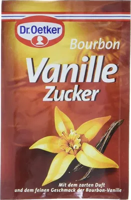 Immagine prodotto di Dr Oetker - Zucchero vanigliato - BOURBON vaniglia - 3 pezzi 24g