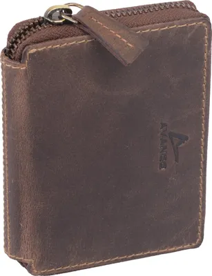 Produktbild von Echtleder Damenbörse-HUNTER braun