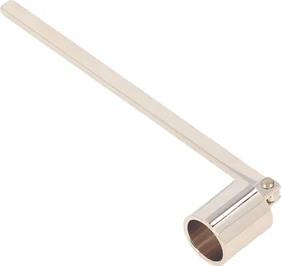 Produktbild von Kerzenlöscher mit langem Griff, goldfarbener Edelstahl, sicherer Docht, Flammenlöscher zum Löschen von Flammen