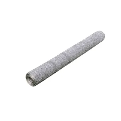 Image de vidaXL Clôture en fil de fer pour poules Acier galvanisé 25x1 m Argenté