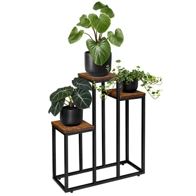 Image de Porte-fleurs Agras brun/noir