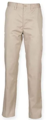 Image de Henbury - Pantalon chino « 65/35 » pour homme LT5715 (34L) (couleur pierre)