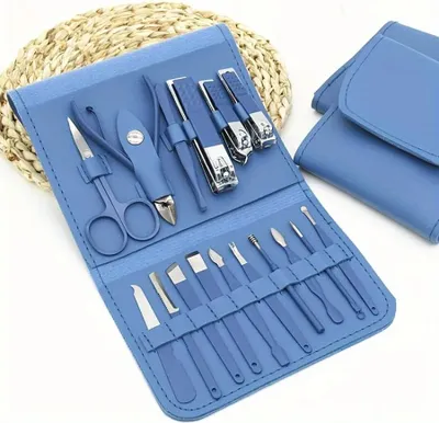 Zdjęcie produktu dla Profesjonalny Zestaw do Manicure i Pedicure 16w1