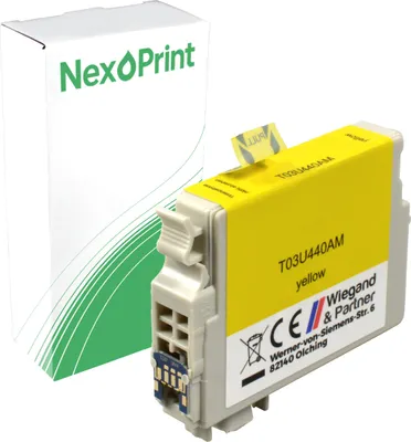 Produktbild von Druckerpatrone kompatibel zu Epson C13T03U440 603 yellow Expression Home XP-2100, Epson XP-3100, Epson XP-4100, Epson XP-5100