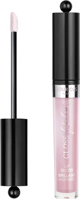 A Bourjois lip gloss product with its applicator shown separately.